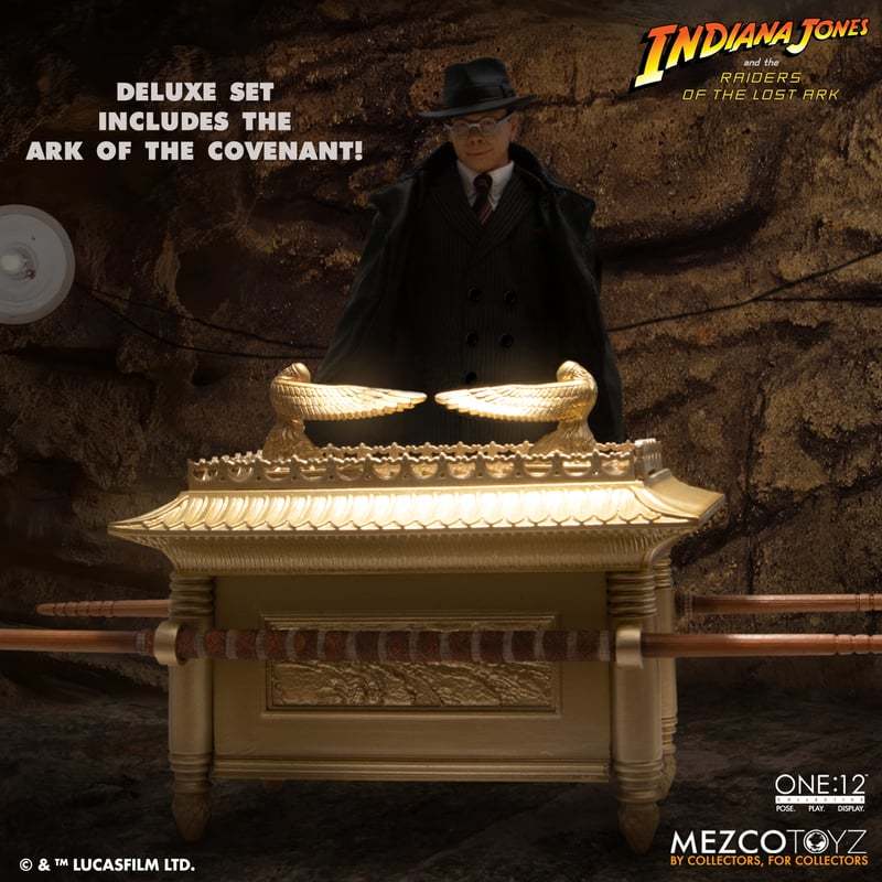 ONE:12 COLLECTIVE Major Toht and Ark of the Covenant Deluxe Boxed Set