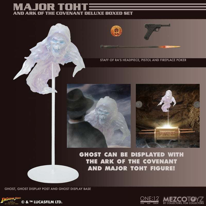 ONE:12 COLLECTIVE Major Toht and Ark of the Covenant Deluxe Boxed Set
