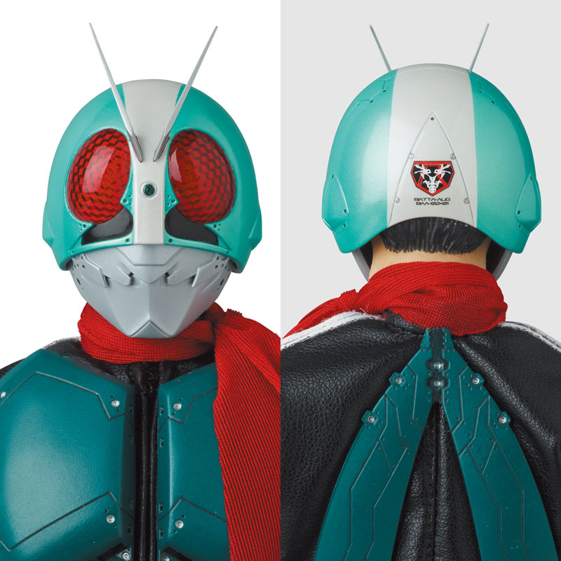 Real Action Heroes No.792 RAH Kamen Rider 2 + 1 (Shin Kamen Rider)