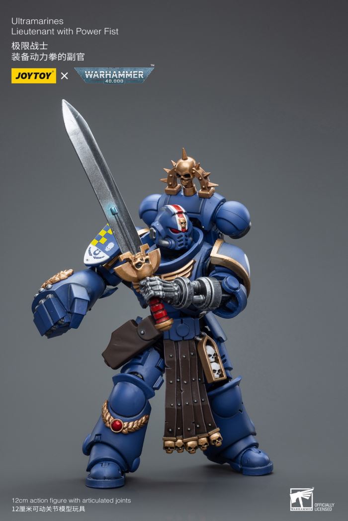 Ultimate Warrior Equipped Power Fist Adjutant/Dark Angel Lazarus Mentor/Instructor Equipped Power Fist