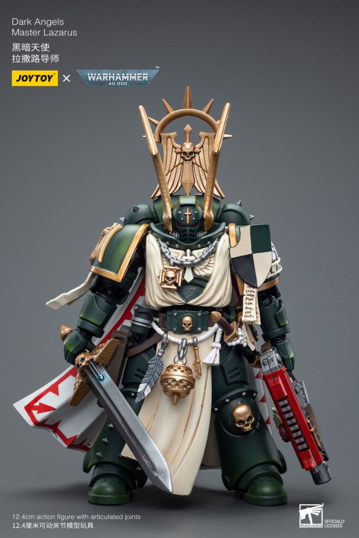 Ultimate Warrior Equipped Power Fist Adjutant/Dark Angel Lazarus Mentor/Instructor Equipped Power Fist