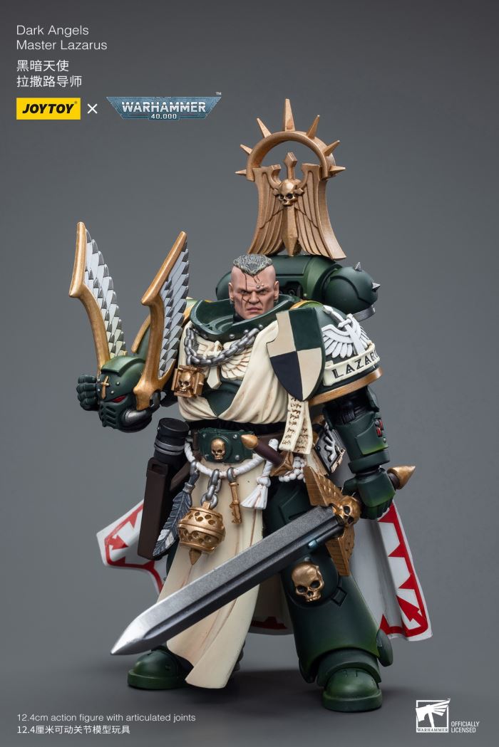 Ultimate Warrior Equipped Power Fist Adjutant/Dark Angel Lazarus Mentor/Instructor Equipped Power Fist