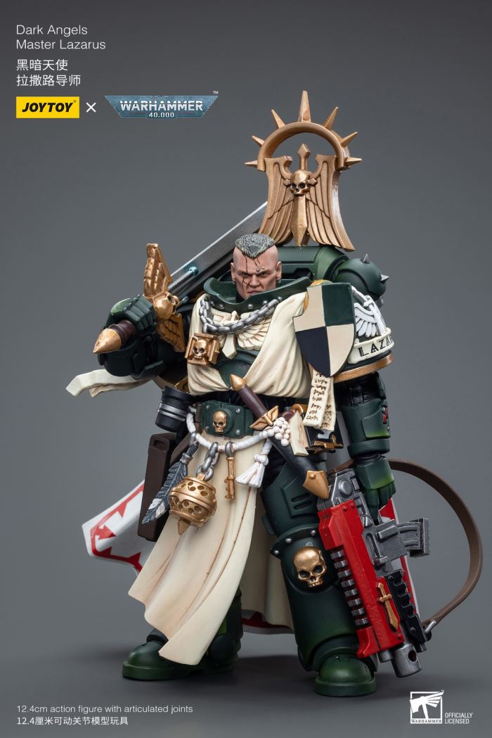 Ultimate Warrior Equipped Power Fist Adjutant/Dark Angel Lazarus Mentor/Instructor Equipped Power Fist