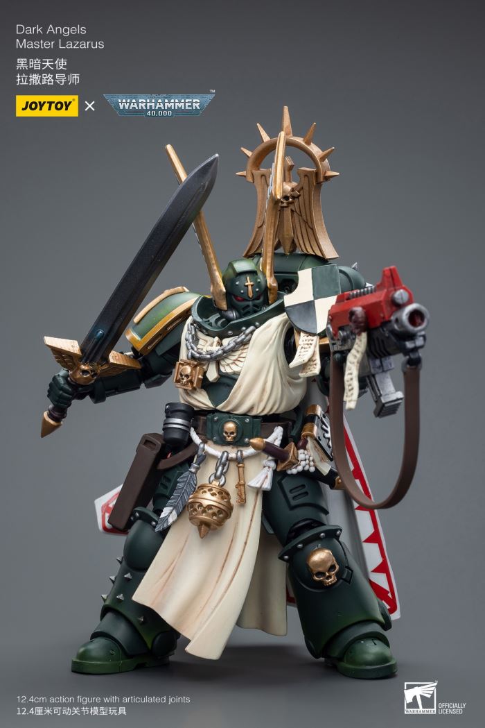 Ultimate Warrior Equipped Power Fist Adjutant/Dark Angel Lazarus Mentor/Instructor Equipped Power Fist