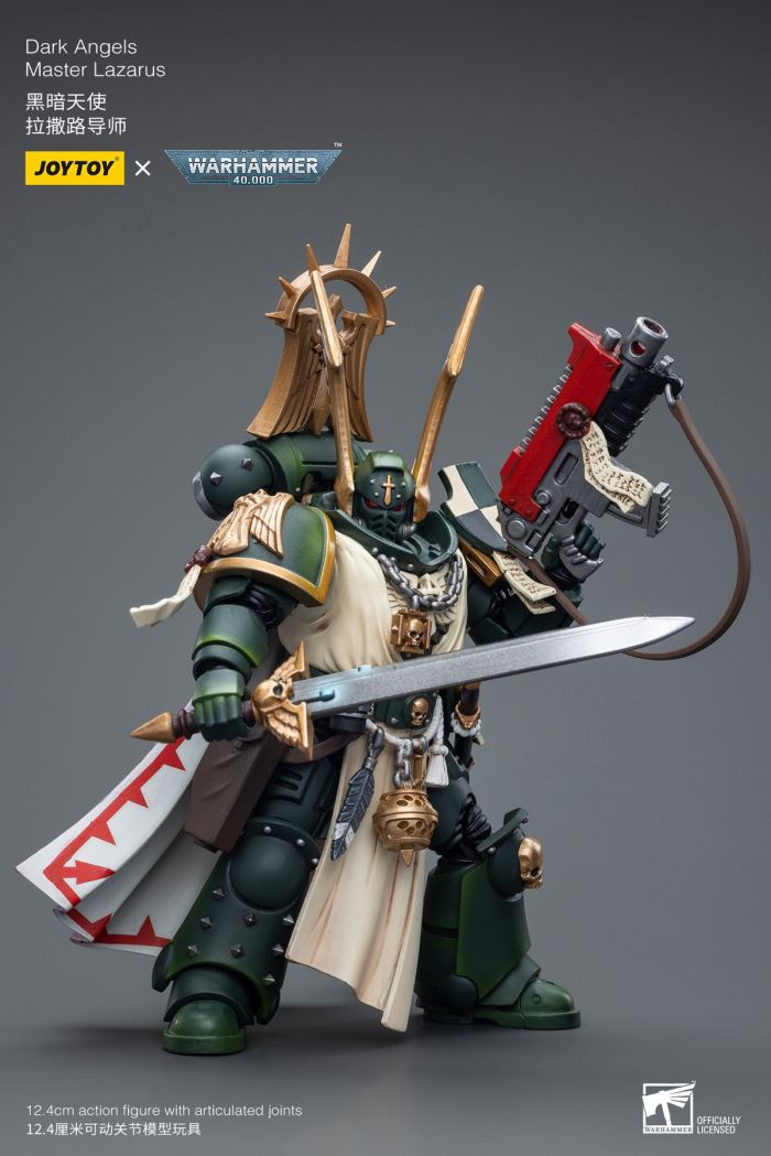 Ultimate Warrior Equipped Power Fist Adjutant/Dark Angel Lazarus Mentor/Instructor Equipped Power Fist