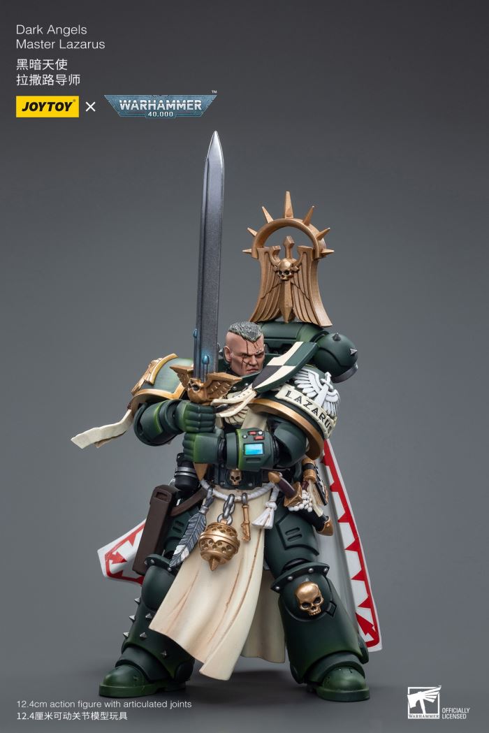 Ultimate Warrior Equipped Power Fist Adjutant/Dark Angel Lazarus Mentor/Instructor Equipped Power Fist
