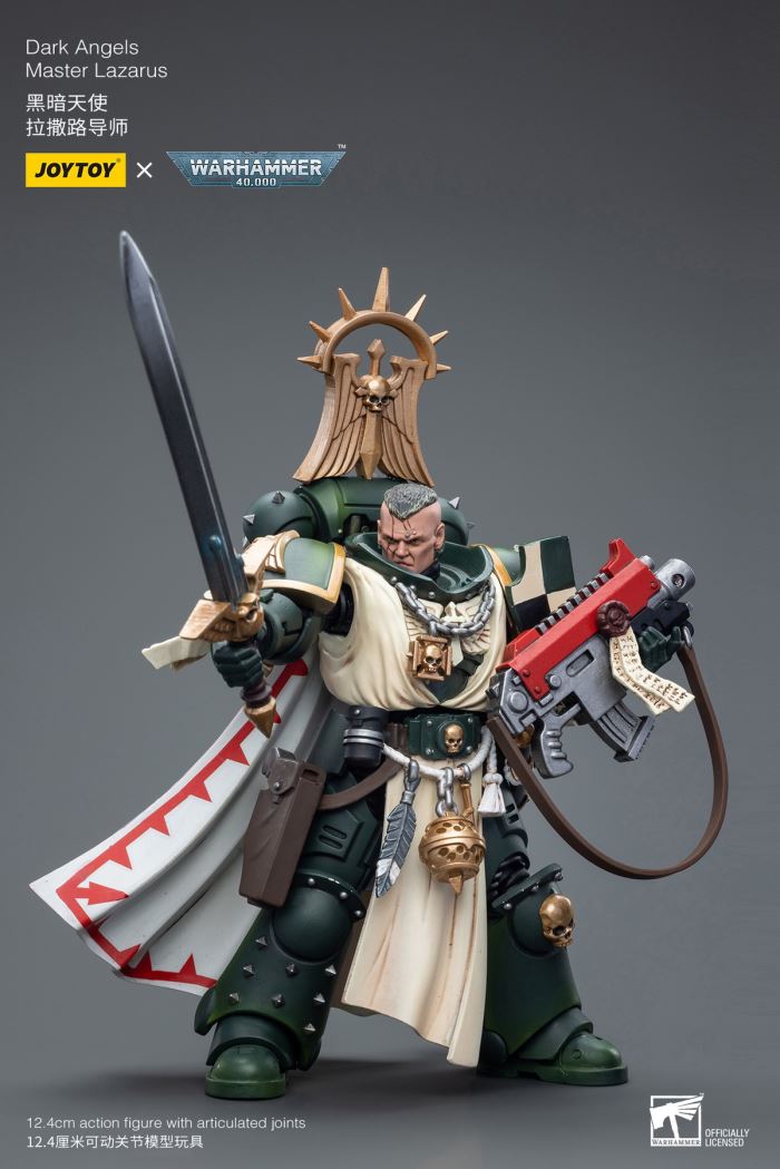 Ultimate Warrior Equipped Power Fist Adjutant/Dark Angel Lazarus Mentor/Instructor Equipped Power Fist