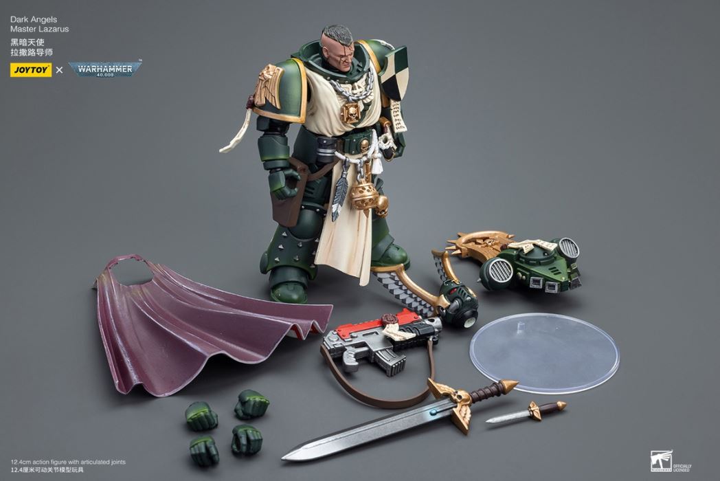 Ultimate Warrior Equipped Power Fist Adjutant/Dark Angel Lazarus Mentor/Instructor Equipped Power Fist