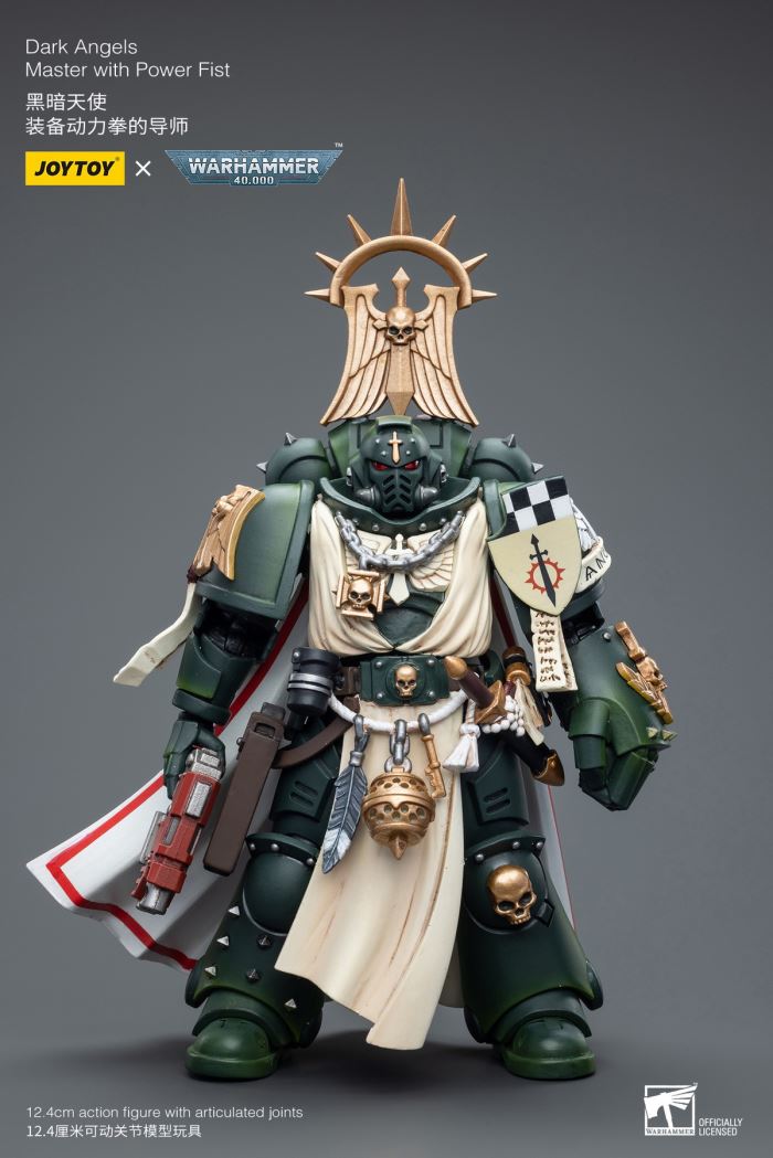 Ultimate Warrior Equipped Power Fist Adjutant/Dark Angel Lazarus Mentor/Instructor Equipped Power Fist