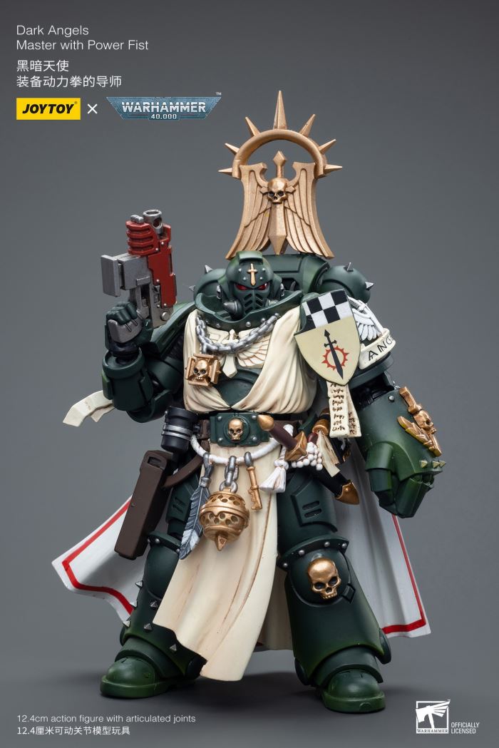 Ultimate Warrior Equipped Power Fist Adjutant/Dark Angel Lazarus Mentor/Instructor Equipped Power Fist
