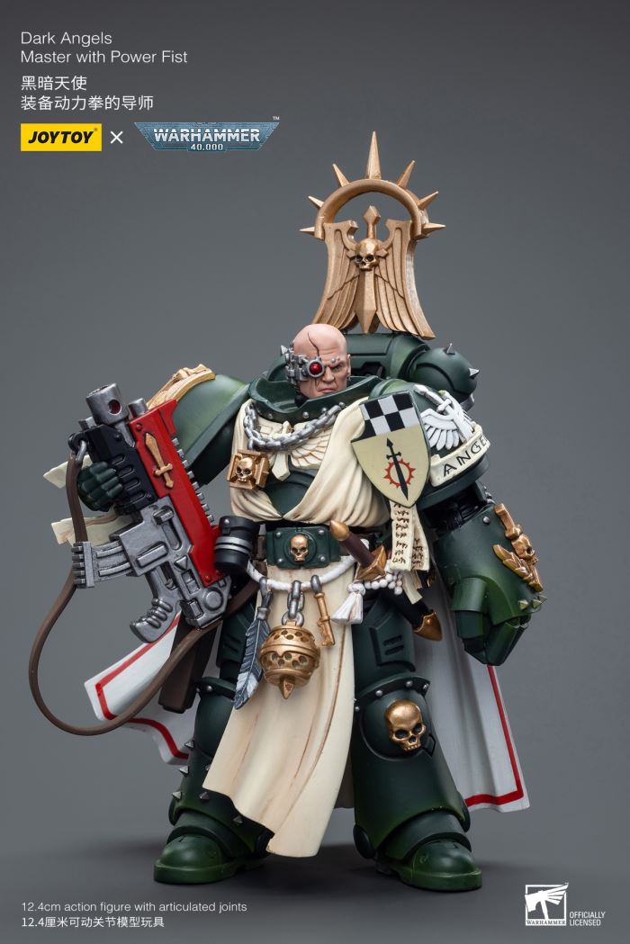 Ultimate Warrior Equipped Power Fist Adjutant/Dark Angel Lazarus Mentor/Instructor Equipped Power Fist