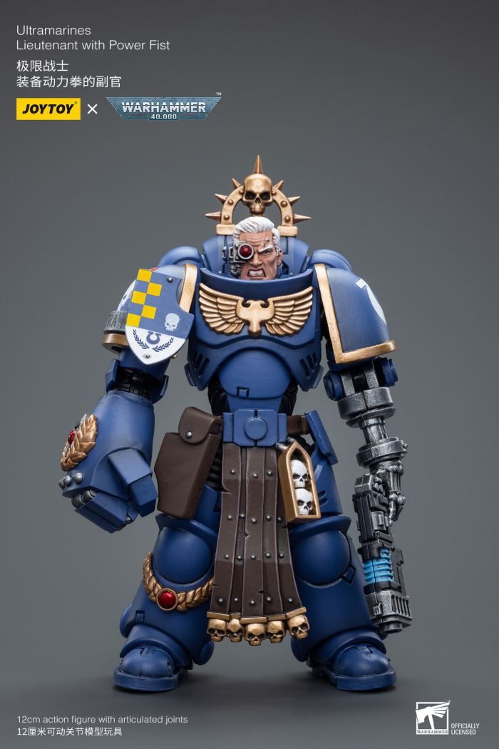 Ultimate Warrior Equipped Power Fist Adjutant/Dark Angel Lazarus Mentor/Instructor Equipped Power Fist