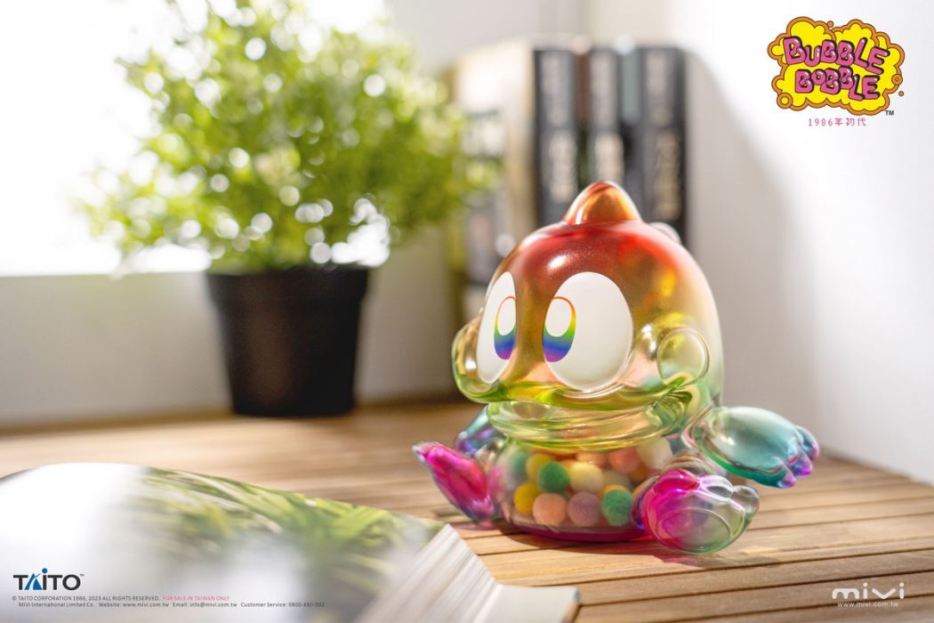 Bobble Vinyl Doll Series Rainbow Transparent Cotton Ball