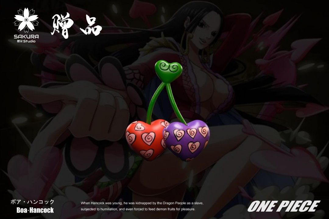 Boa Hancock & Childhood Luffy - One Piece