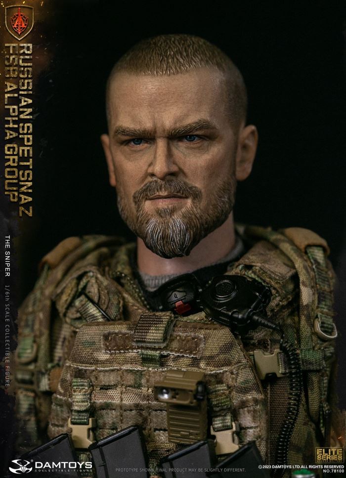 RUSSIAN SPETSNAZ FSB ALPHA GROUP SNIPER 1/6