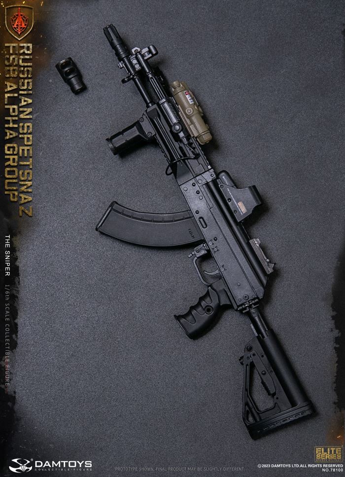 RUSSIAN SPETSNAZ FSB ALPHA GROUP SNIPER 1/6
