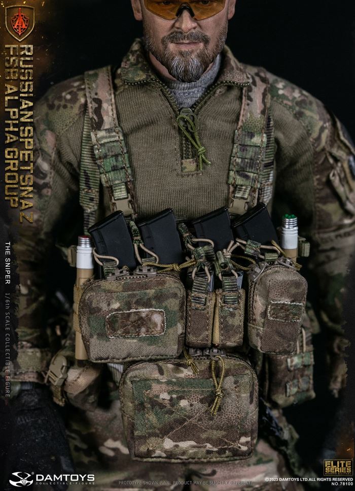 RUSSIAN SPETSNAZ FSB ALPHA GROUP SNIPER 1/6