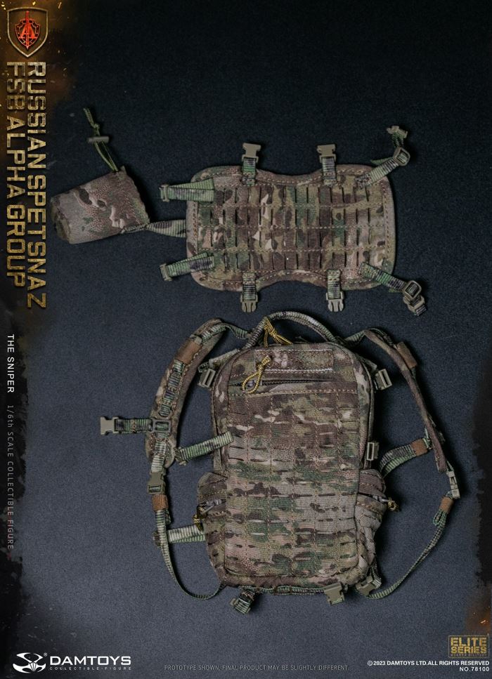 RUSSIAN SPETSNAZ FSB ALPHA GROUP SNIPER 1/6