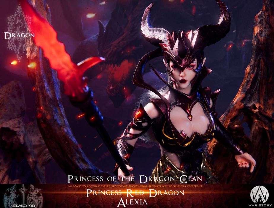 Dragon Princess - Silver Dragon Anastasia/Red Dragon Alexia