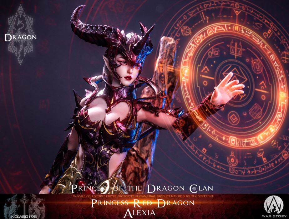 Dragon Princess - Silver Dragon Anastasia/Red Dragon Alexia