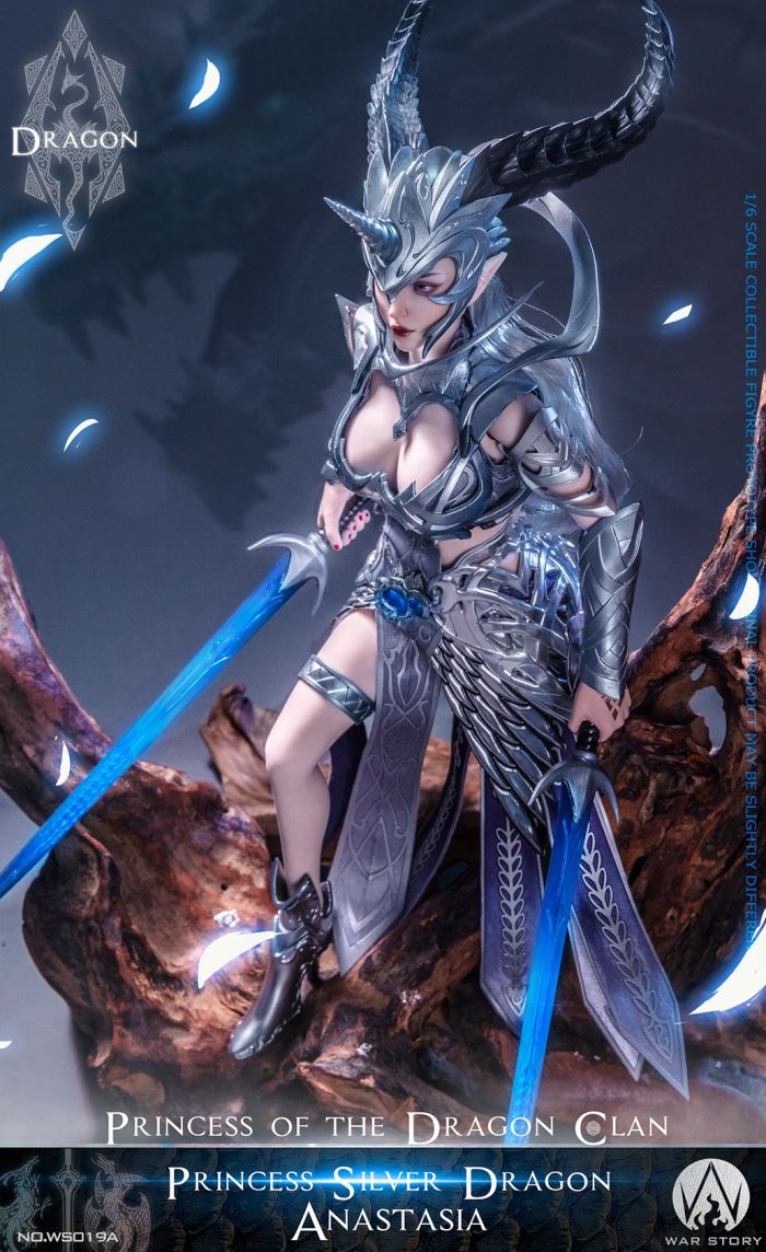 Dragon Princess - Silver Dragon Anastasia/Red Dragon Alexia 1/6