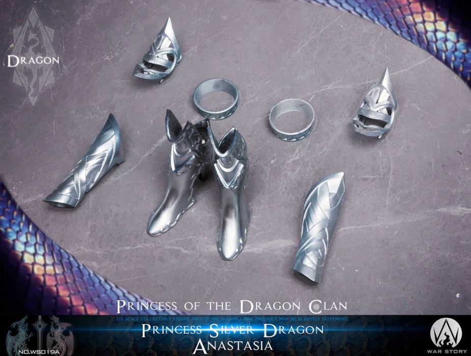 Dragon Princess - Silver Dragon Anastasia/Red Dragon Alexia 1/6