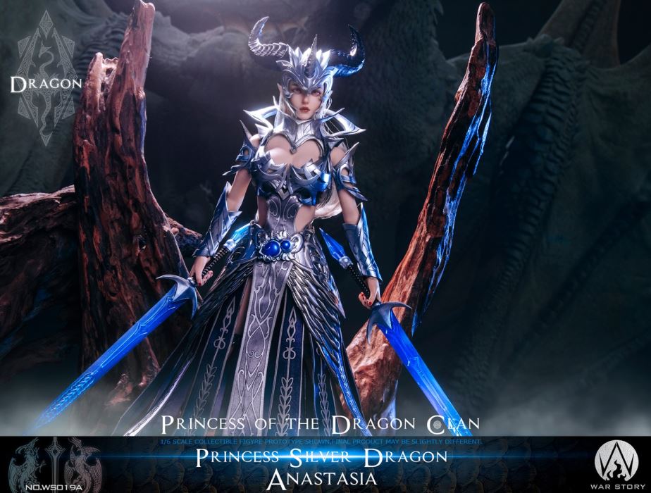 Dragon Princess - Silver Dragon Anastasia/Red Dragon Alexia 1/6