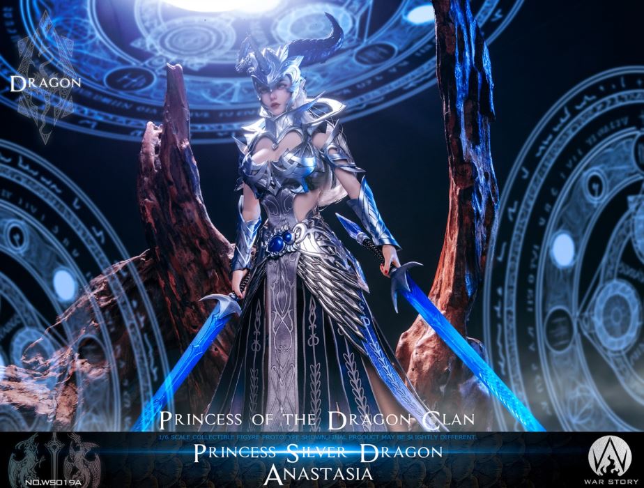 Dragon Princess - Silver Dragon Anastasia/Red Dragon Alexia 1/6