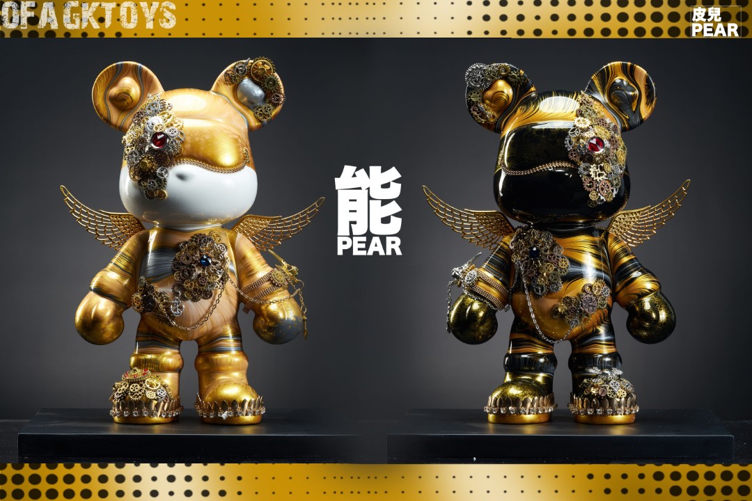 PEAR Golden Knight&Silver Knight Bear