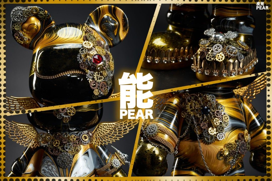 PEAR Golden Knight&Silver Knight Bear
