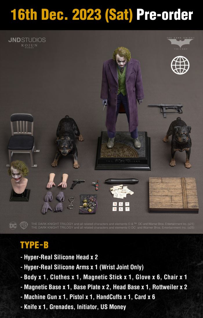 Kojun Works The Dark Knight Joker 1/6