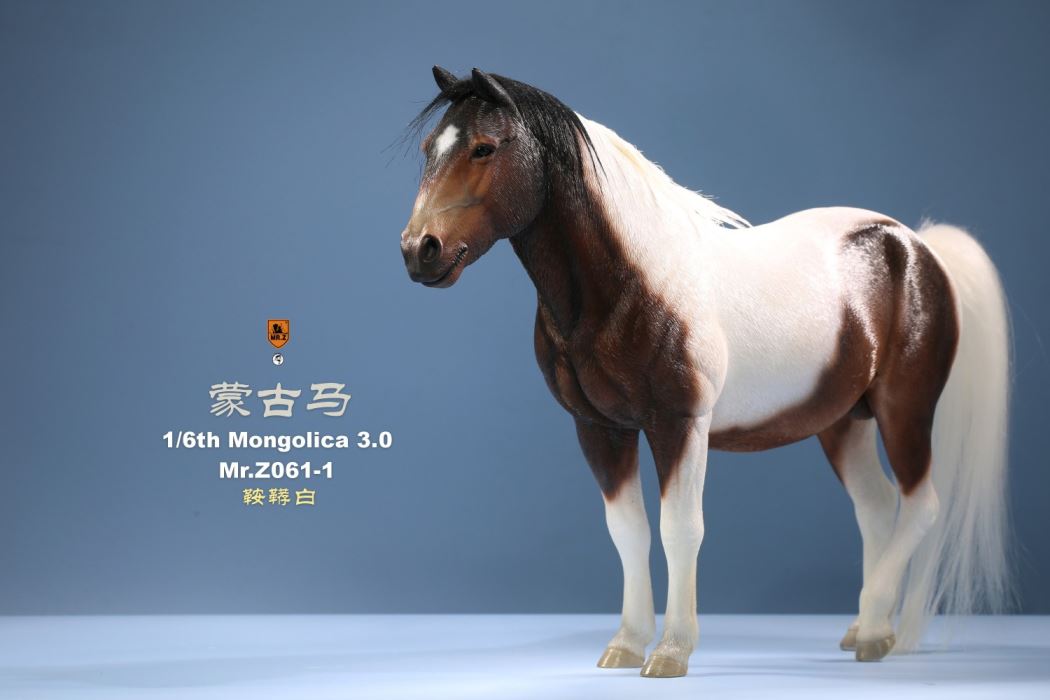 Animal model No.61: Mongolica（all 8 colours）& Classic harness 1/6