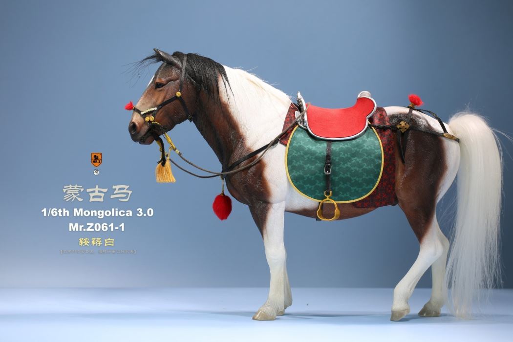 Animal model No.61: Mongolica（all 8 colours）& Classic harness 1/6