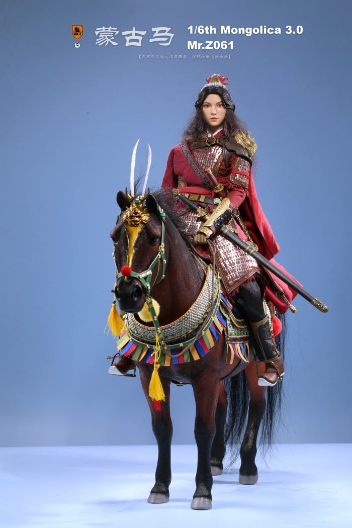 Animal model No.61: Mongolica（all 8 colours）& Classic harness 1/6