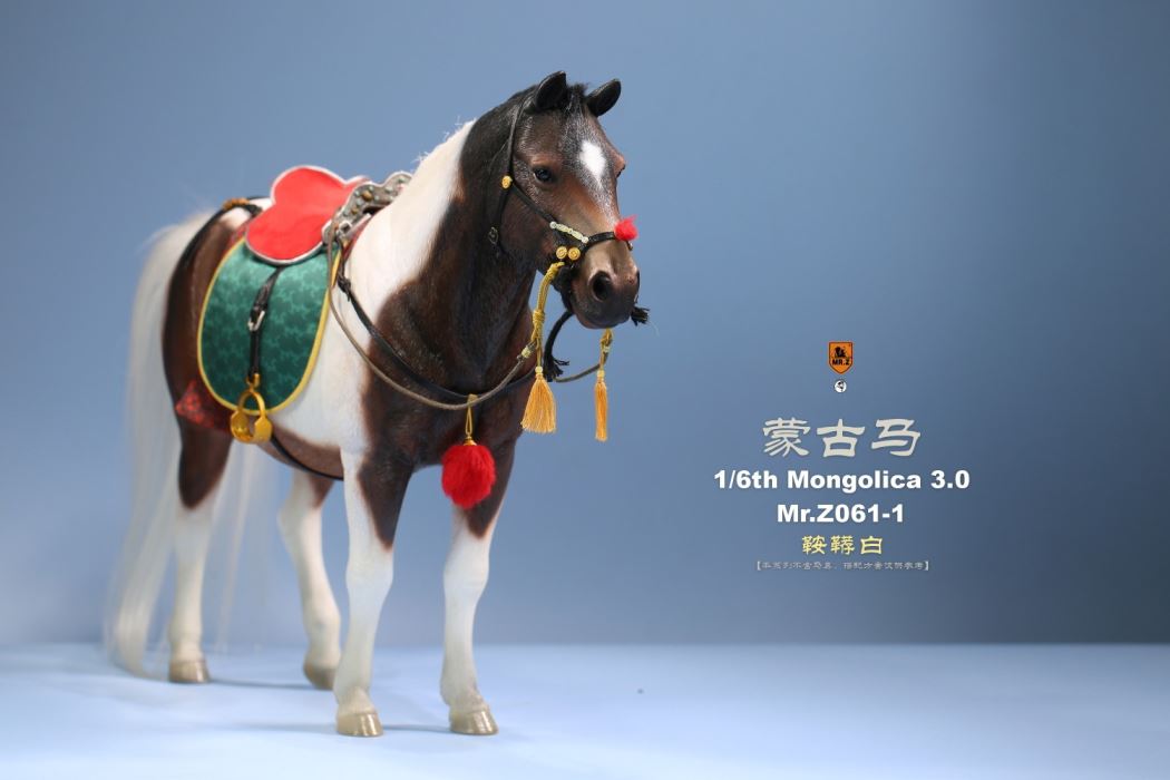 Animal model No.61: Mongolica（all 8 colours）& Classic harness 1/6