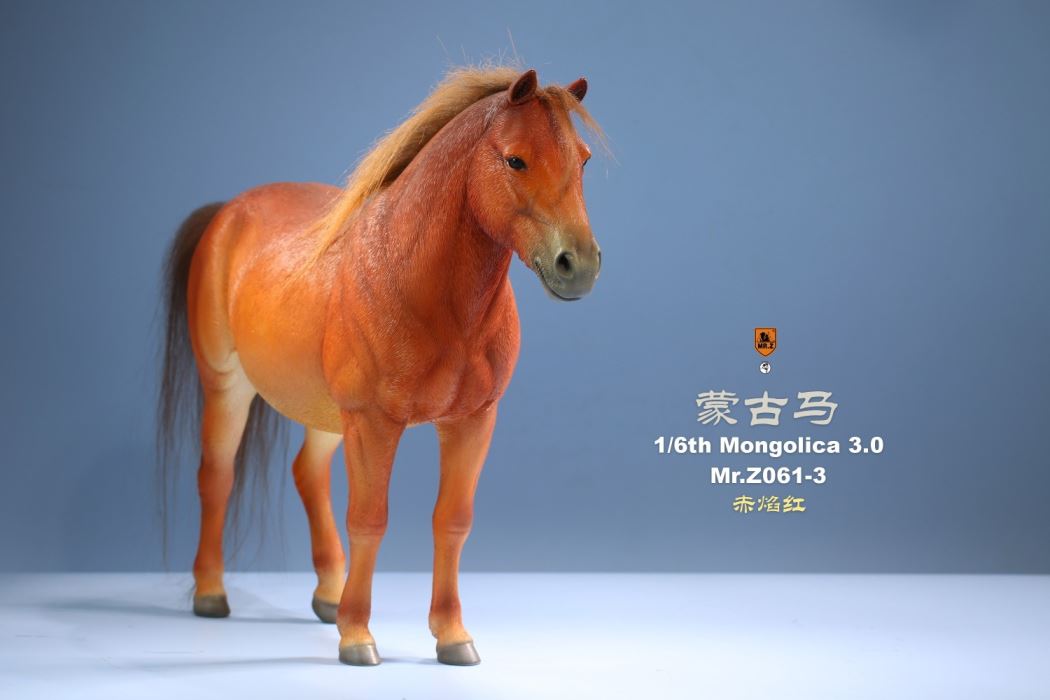 Animal model No.61: Mongolica（all 8 colours）& Classic harness 1/6