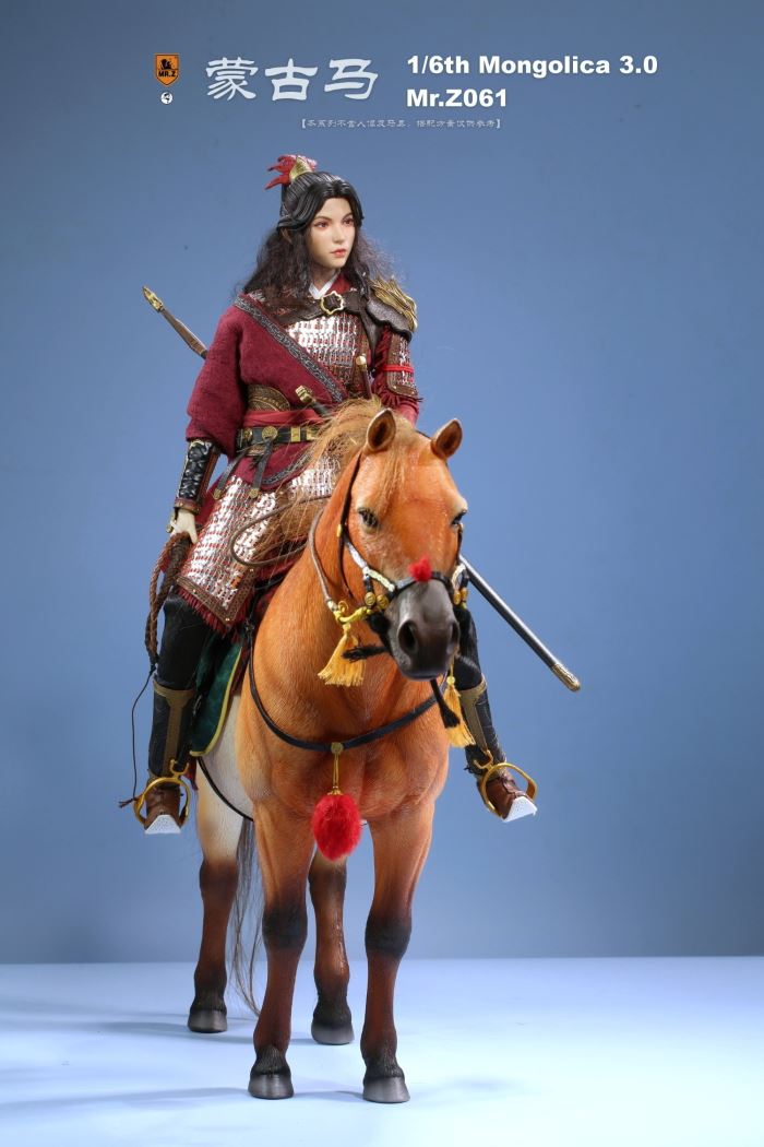 Animal model No.61: Mongolica（all 8 colours）& Classic harness 1/6