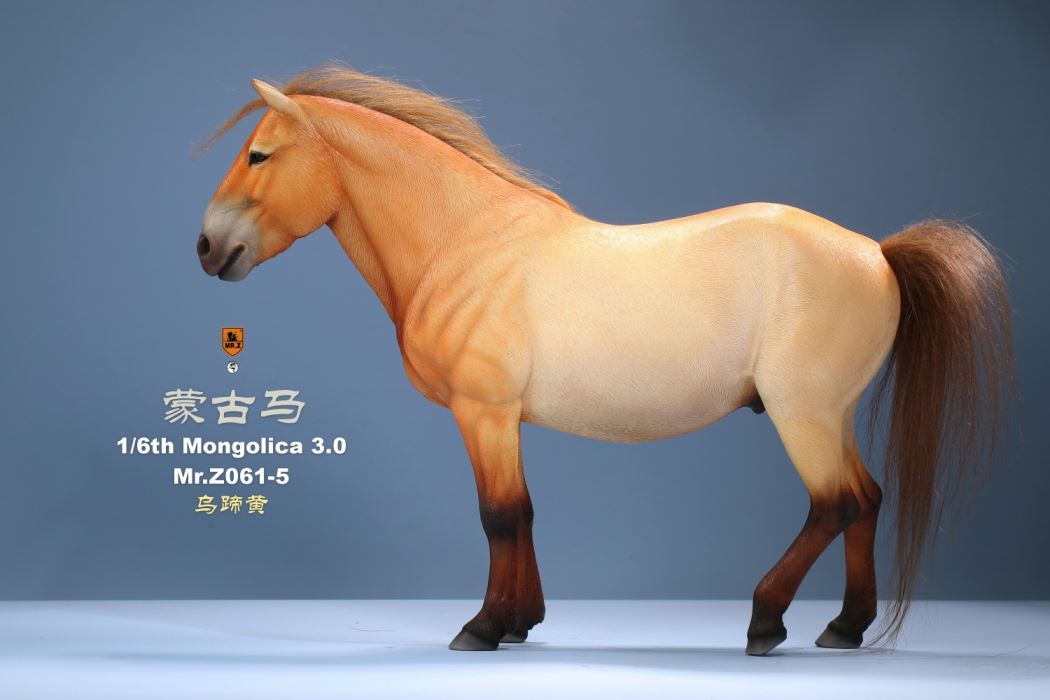 Animal model No.61: Mongolica（all 8 colours）& Classic harness 1/6