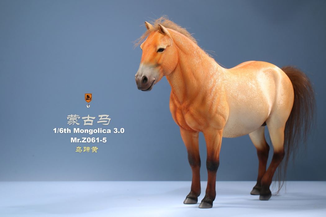 Animal model No.61: Mongolica（all 8 colours）& Classic harness 1/6