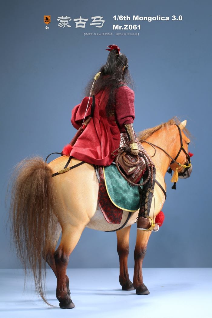 Animal model No.61: Mongolica（all 8 colours）& Classic harness 1/6