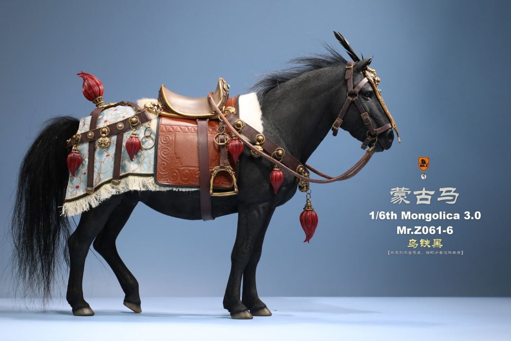 Animal model No.61: Mongolica（all 8 colours）& Classic harness 1/6