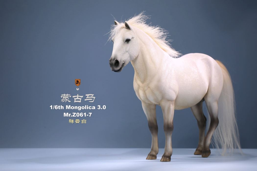 Animal model No.61: Mongolica（all 8 colours）& Classic harness 1/6
