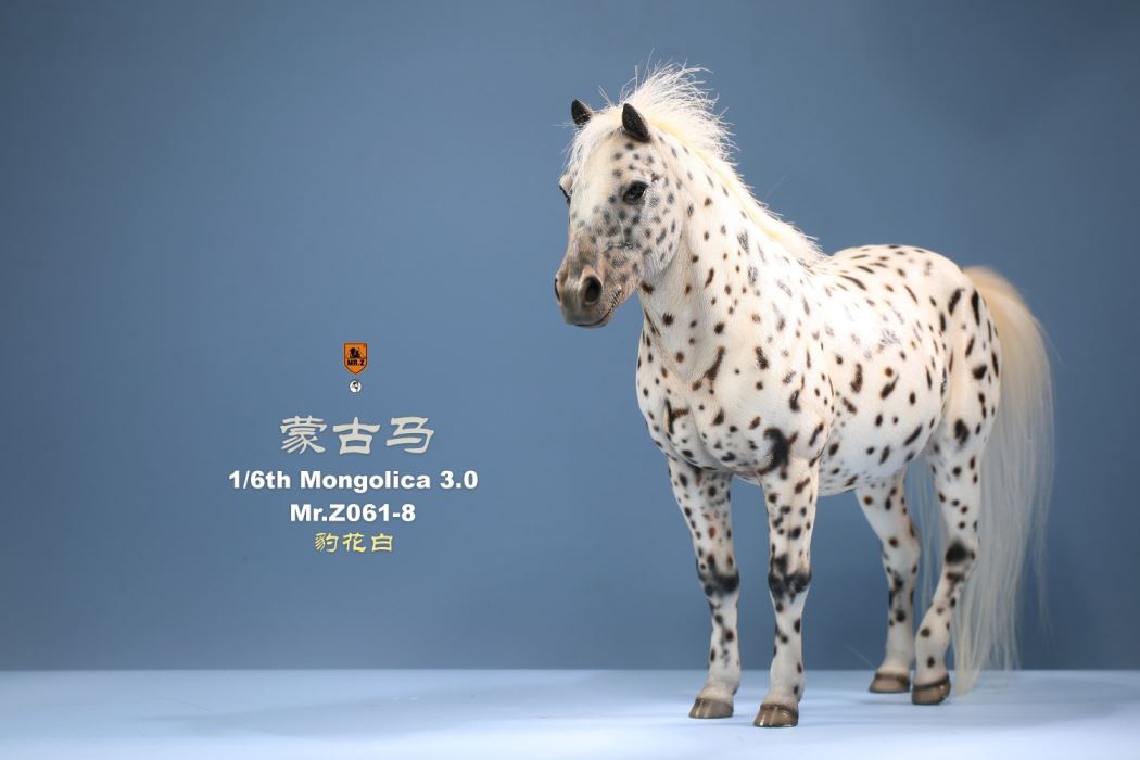 Animal model No.61: Mongolica（all 8 colours）& Classic harness 1/6