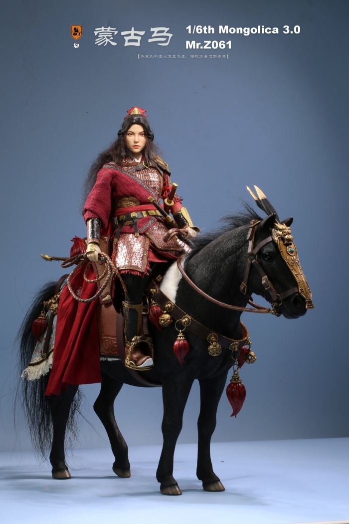 Animal model No.61: Mongolica（all 8 colours）& Classic harness 1/6