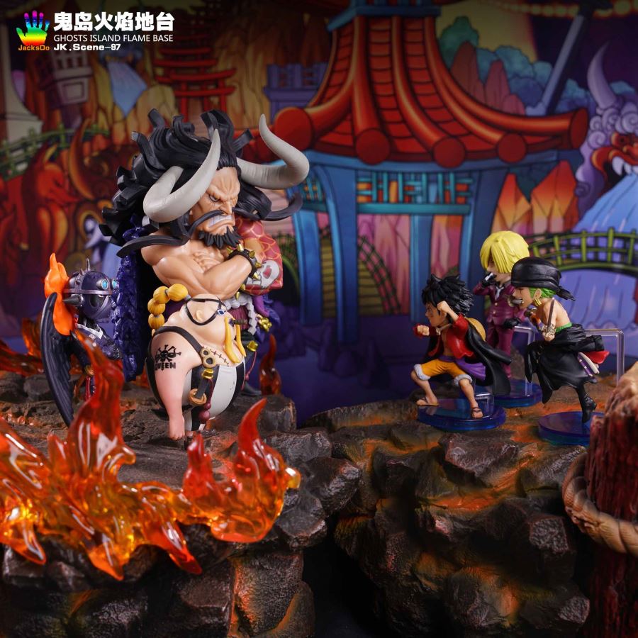 Onigashima Flame Platform - One Piece (no character)