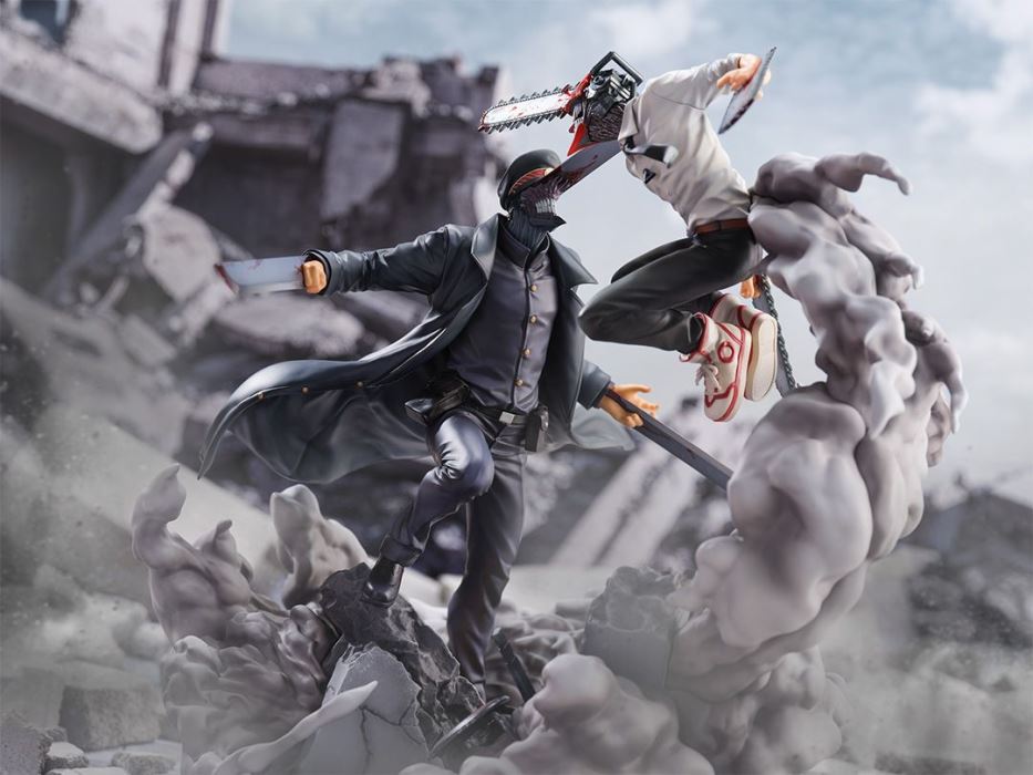 Chainsaw Man Super Situation Figure Chainsaw Man VS. Samurai Sword
