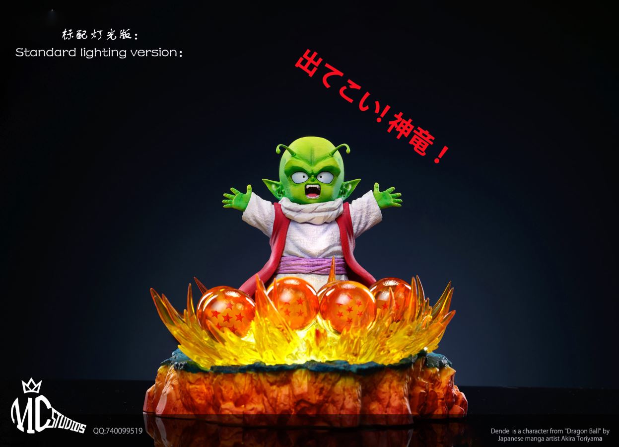 Dende Summoning Shenron - Dragon Ball