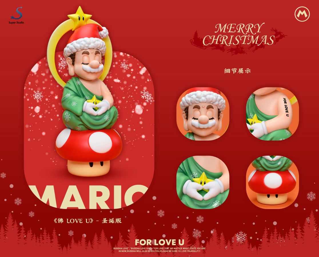 For Love U Christmas Mario - Super Mario Bros
