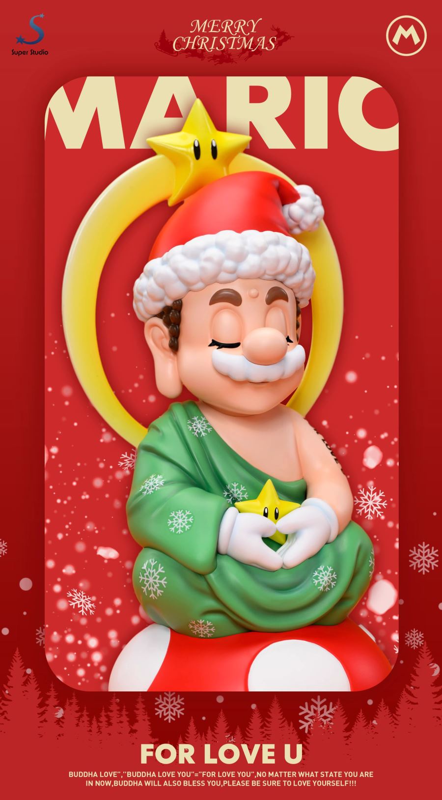 For Love U Christmas Mario - Super Mario Bros