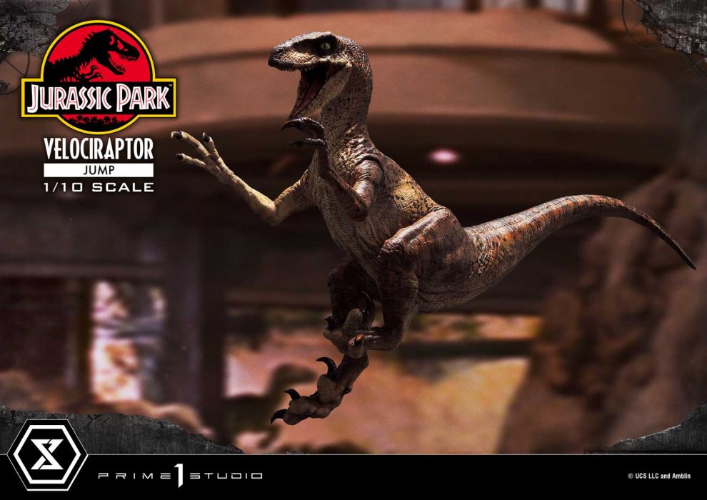 Jurassic Park (Film) Velociraptor Jump